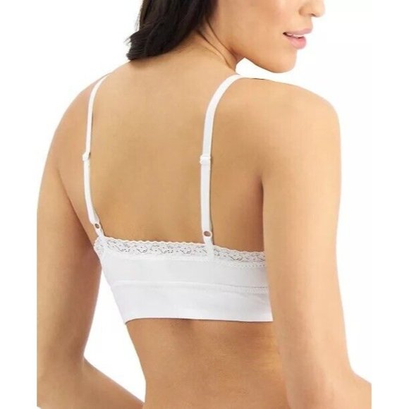 JENNI On Repeat‎ Wide Lace Bralette Bright White - Picture 3 of 6
